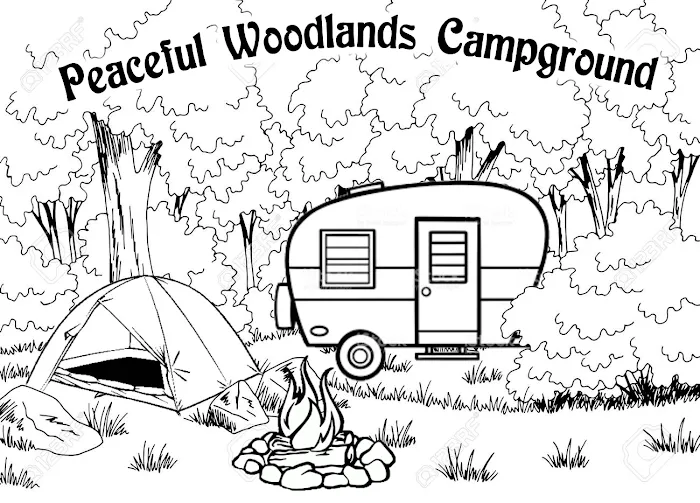 Peaceful Woodlands Family Campground 8