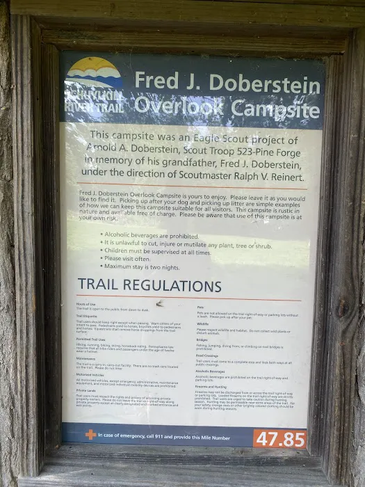 Fred J Doberstein Overlook Campground 7