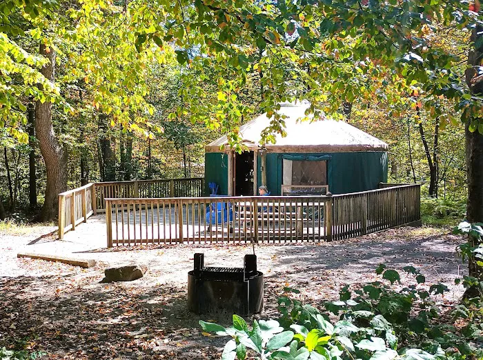French Creek SP PA Camping Yurts 0