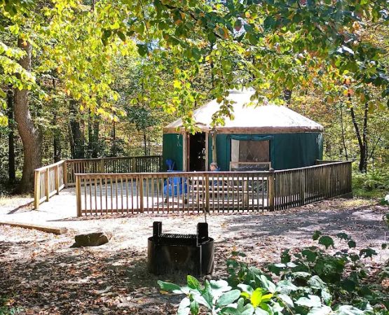 French Creek SP PA Camping Yurts