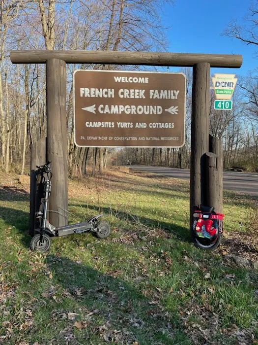 French Creek State Park Campground 5