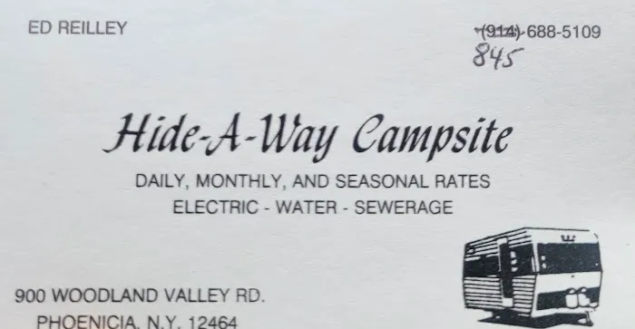 Hide-A-Way Campsite 1