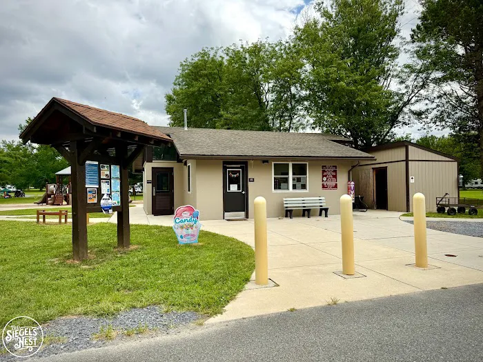 Lums Pond State Park Campground Entrance. 2