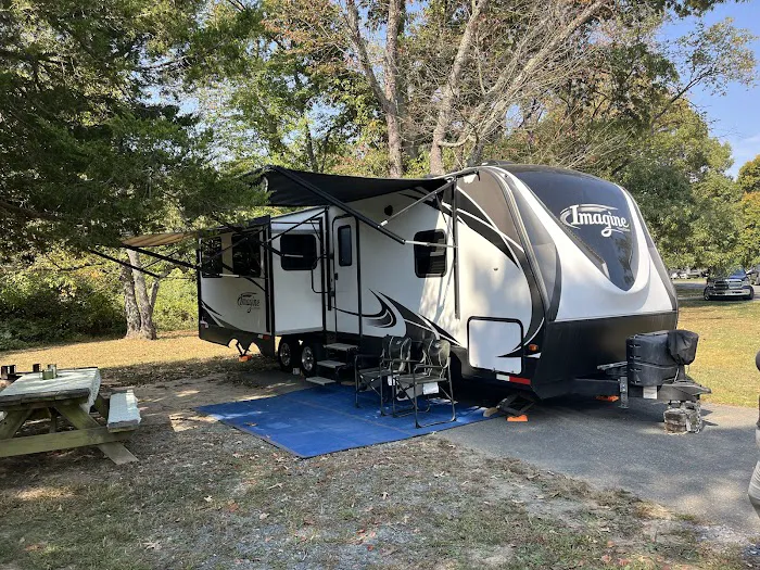 Lums Pond State Park Campground Entrance. 5