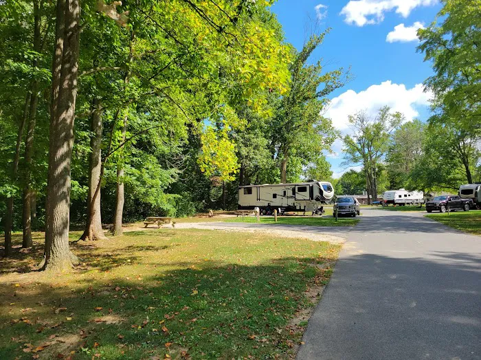 Lums Pond State Park Campground Entrance. 8