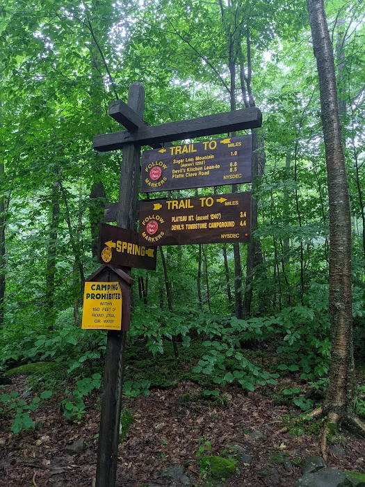 Devils Path Trail. Camp Area 4