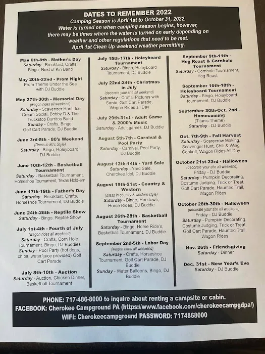 Cherokee Campground & Family 1