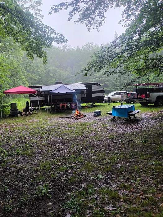 Rauch Road Gas Well Campsite 0