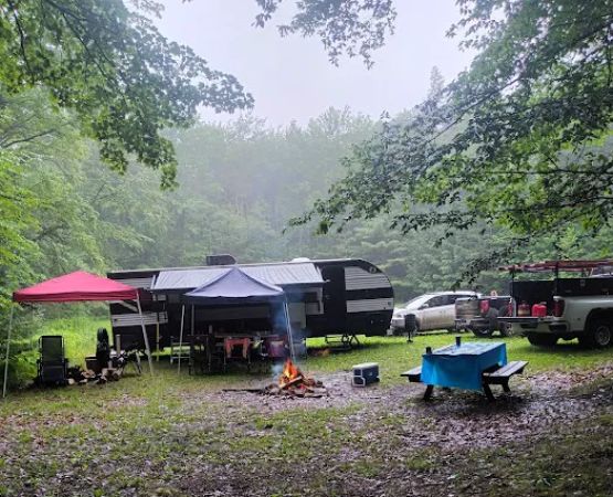 Rauch Road Gas Well Campsite