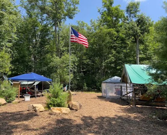 Campsite Ernest Seton