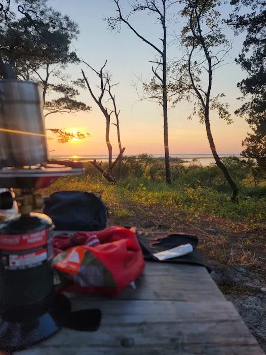 Back Country Camping-Tingles Island Campground 1