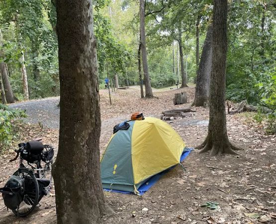 Huckleberry Hill Hiker Biker Campsite