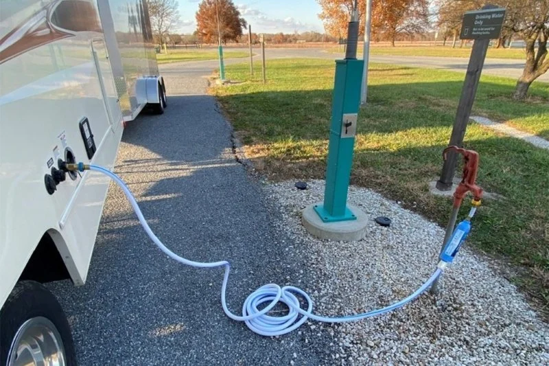 How to Hook Up Water and Electricity at an RV Park