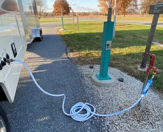 How to Hook Up Water and Electricity at an RV Park