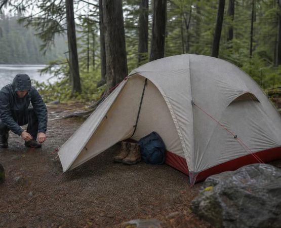 How to Keep a Tent Dry During a Rainy Camping Trip