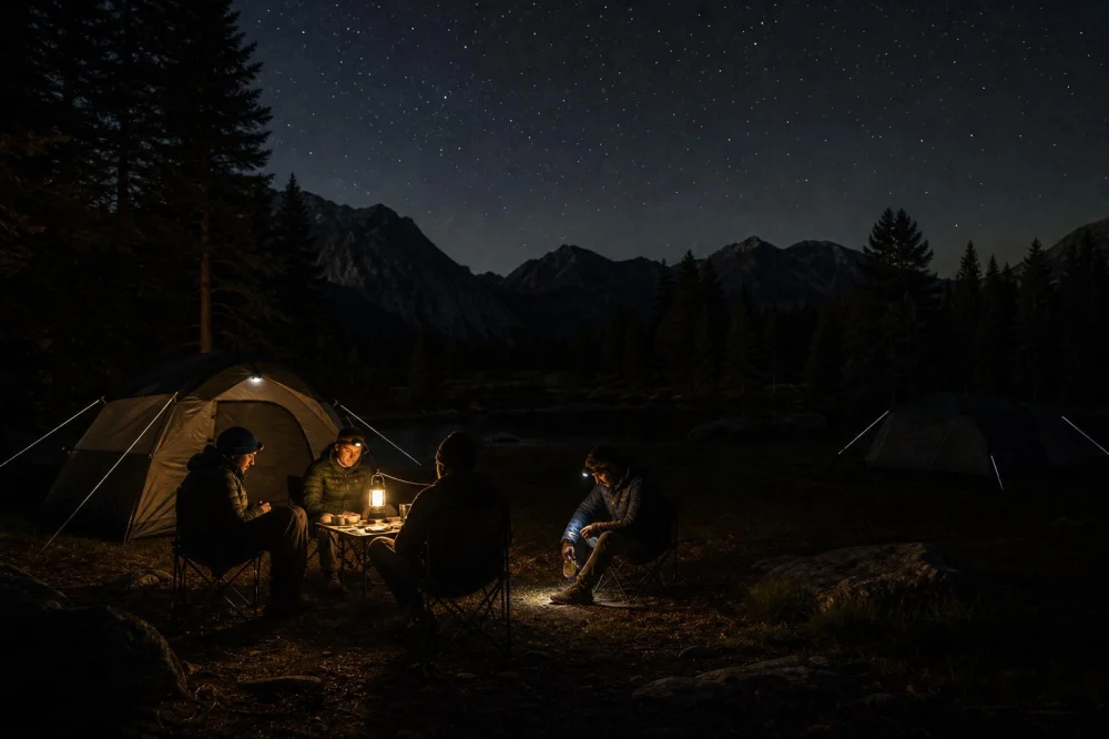 How to Light a Campsite Without Disturbing Others