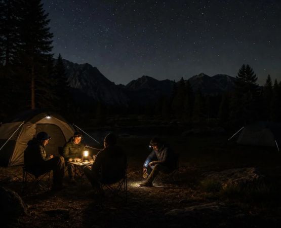 How to Light a Campsite Without Disturbing Others