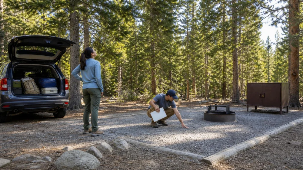 Campsite Arrival Checklist: Inspect Before You Unpack