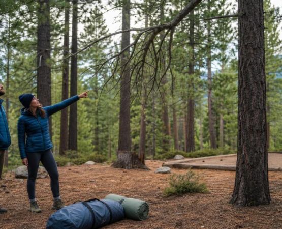Look Up Before You Pitch: Campsite Tree Hazard Checks