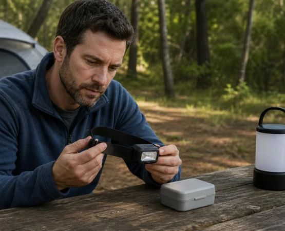 Camping Headlamp Check: Batteries, Beam, and Backup