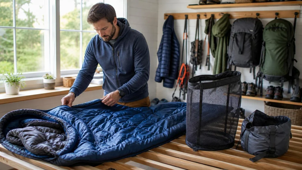 Sleeping Bag Storage: Dry It Fully and Release Compression