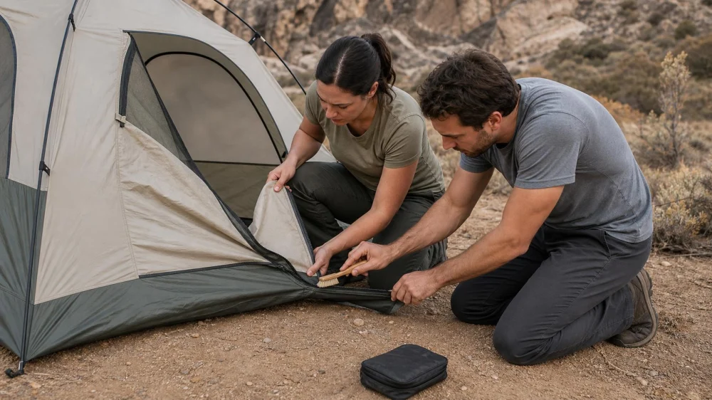 Tent Zipper Trouble: Clear Debris, Align, and Stop Forcing It