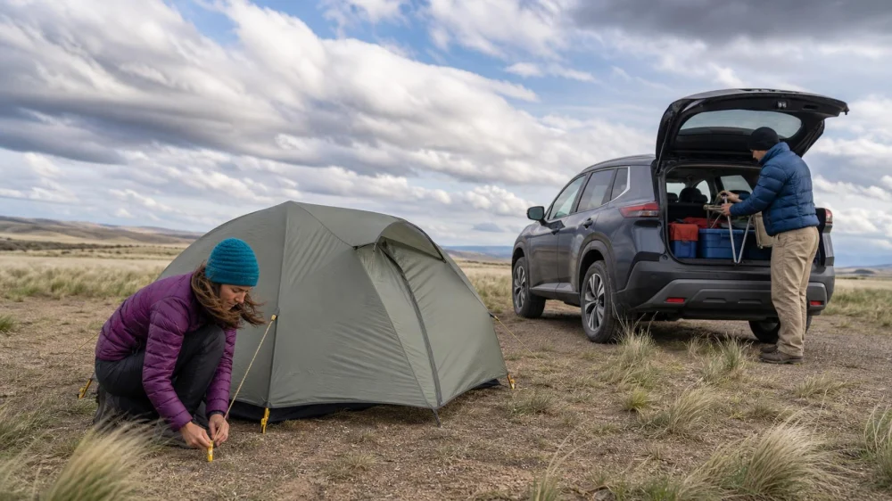 High Wind at Camp: Secure Gear and Know When to Leave