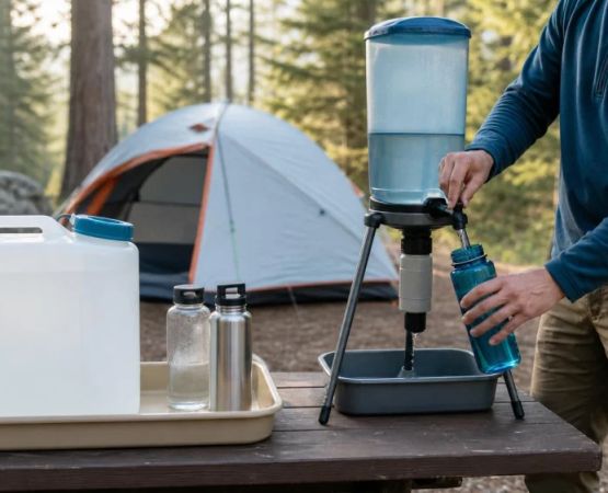 Campsite Drinking Water Plan: Source, Treat and Store