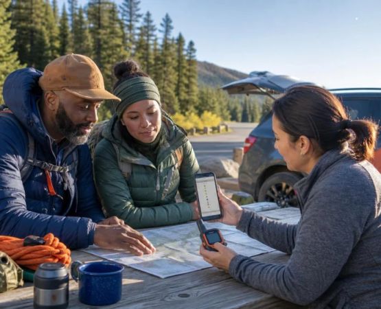 Camping Trip Check-In Plan: Route, Contacts, and Overdue Action