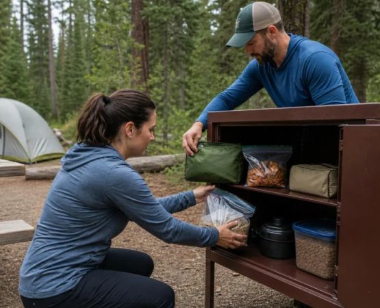 Camping in Bear Country: Store Food, Control Scents, and Protect Your Tent