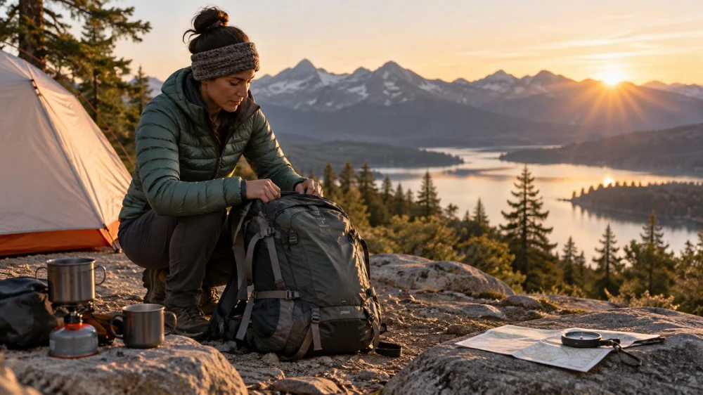 Camping Sunrise Start: Quiet Pack-Up, Light, and Navigation