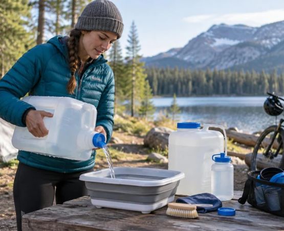 Campsite Water Container: Capacity, Cleaning, and Storage