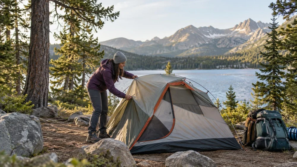 Campsite Wind Check: Shelter, Trees, Gear, and Exit Plan