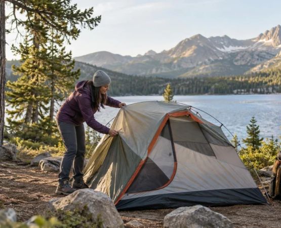 Campsite Wind Check: Shelter, Trees, Gear, and Exit Plan