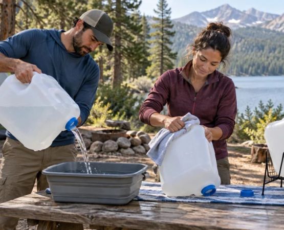 Camping Water Container Hygiene: Rinse, Dry, and Store