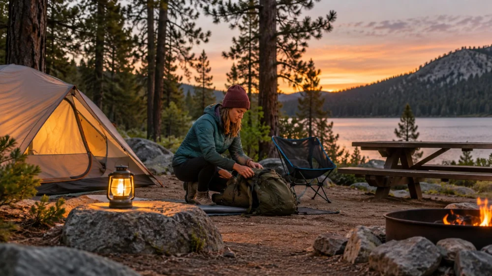 Campsite Quiet Hours: Arrival, Setup, and Lighting