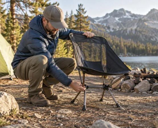 Camping Chair Check: Frame, Fabric, Ground, and Load