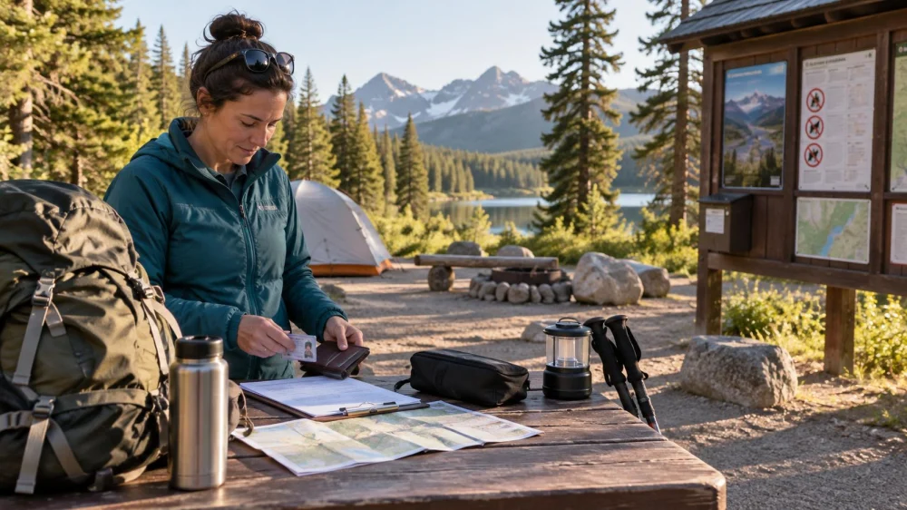 Campsite Check-In File: Booking, ID, Rules, and Contact