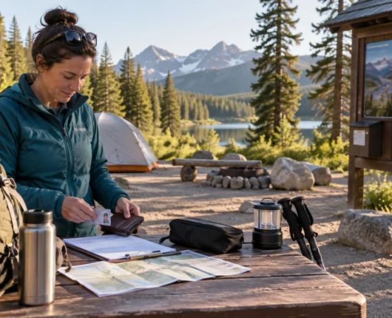Campsite Check-In File: Booking, ID, Rules, and Contact