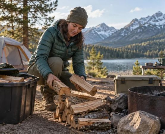 Camping Firewood Plan: Rules, Source, Storage, and Ashes