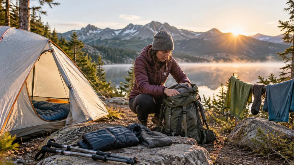 Campsite Morning Condensation: Ventilation, Drying, and Pack