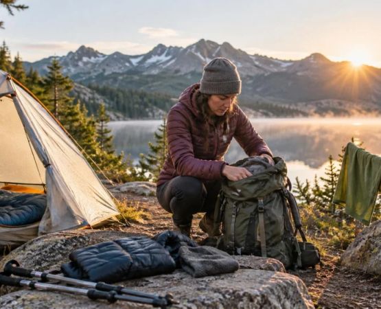 Campsite Morning Condensation: Ventilation, Drying, and Pack