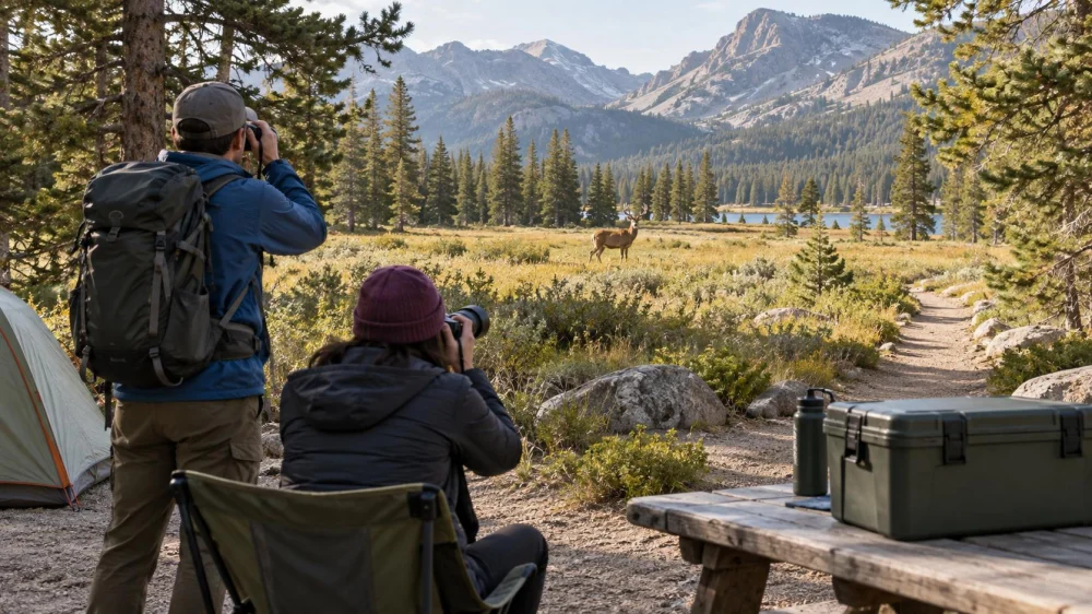 Campsite Wildlife Distance: Food, Photos, and Exit
