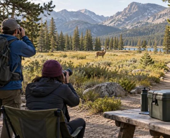 Campsite Wildlife Distance: Food, Photos, and Exit
