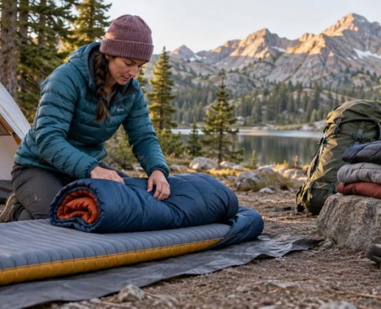 Camping Sleep System: Pad, Bag, Temperature, and Layers