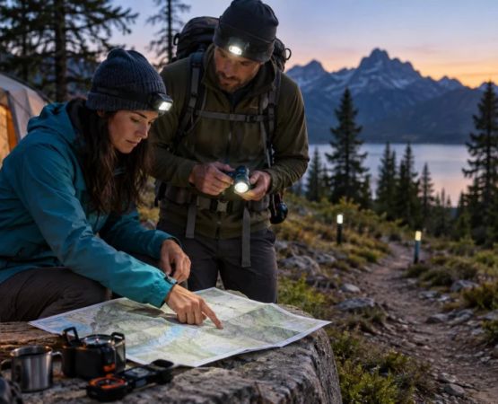 Camping Night Route Check: Markers, Light, and Turnaround