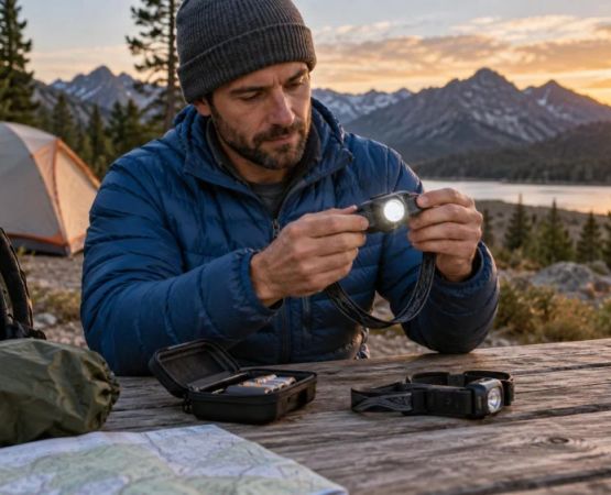 Camping Headlamp Check: Beam, Battery, and Backup