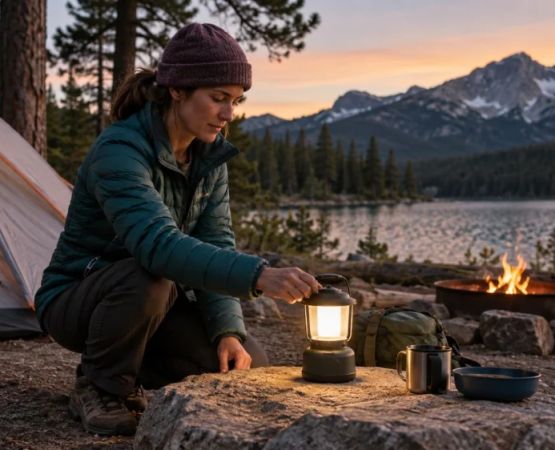 Camping Lantern Placement: Stability, Glare, and Fire Safety